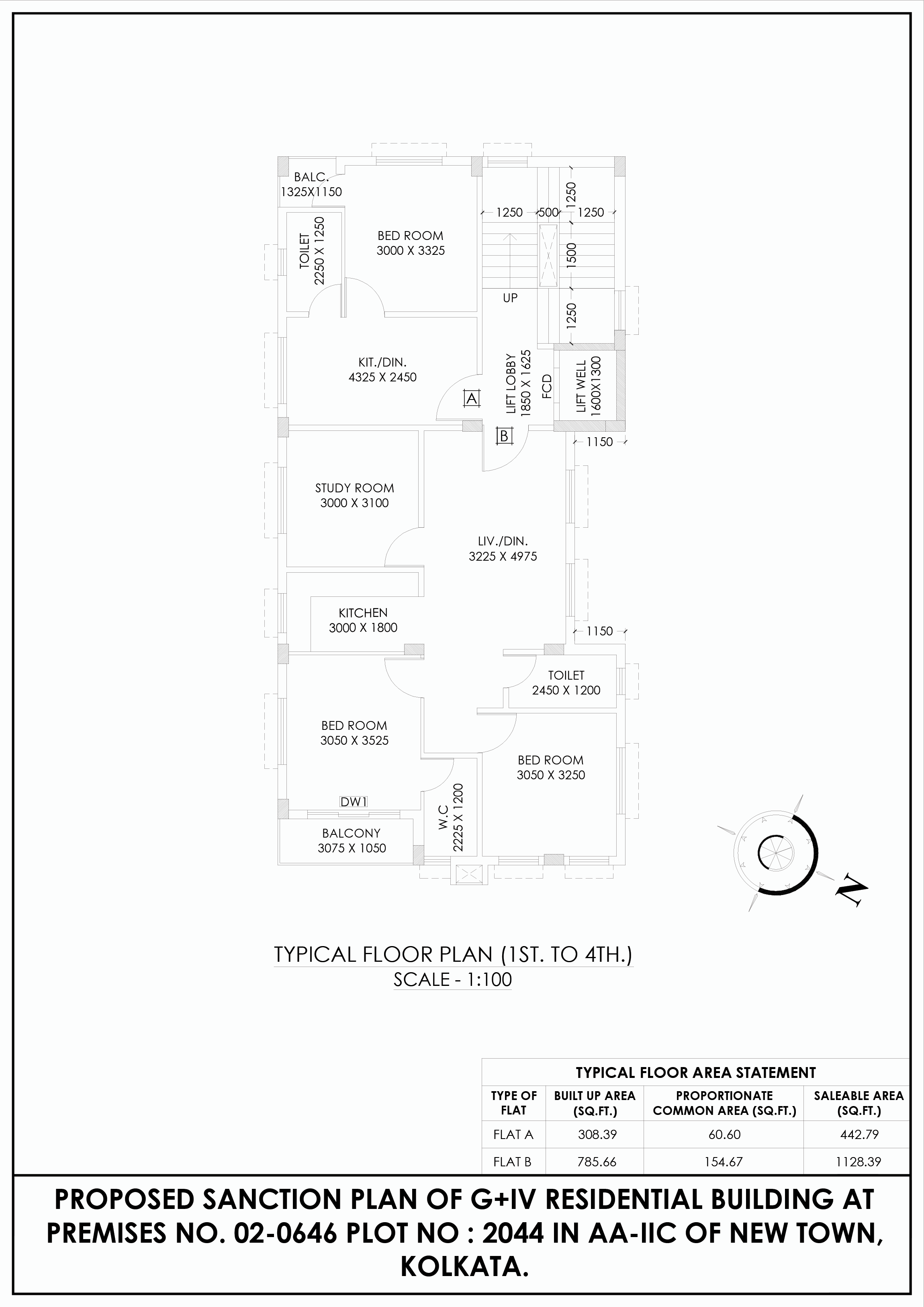 AREA ATATEMENT